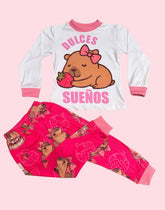 Pijama Capibara Dulces Sueños