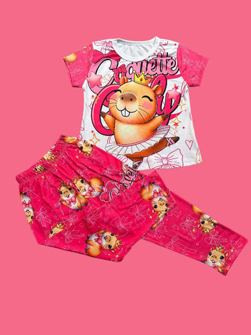 Pijama Capibara Coquette Pijama Capibara Coquette