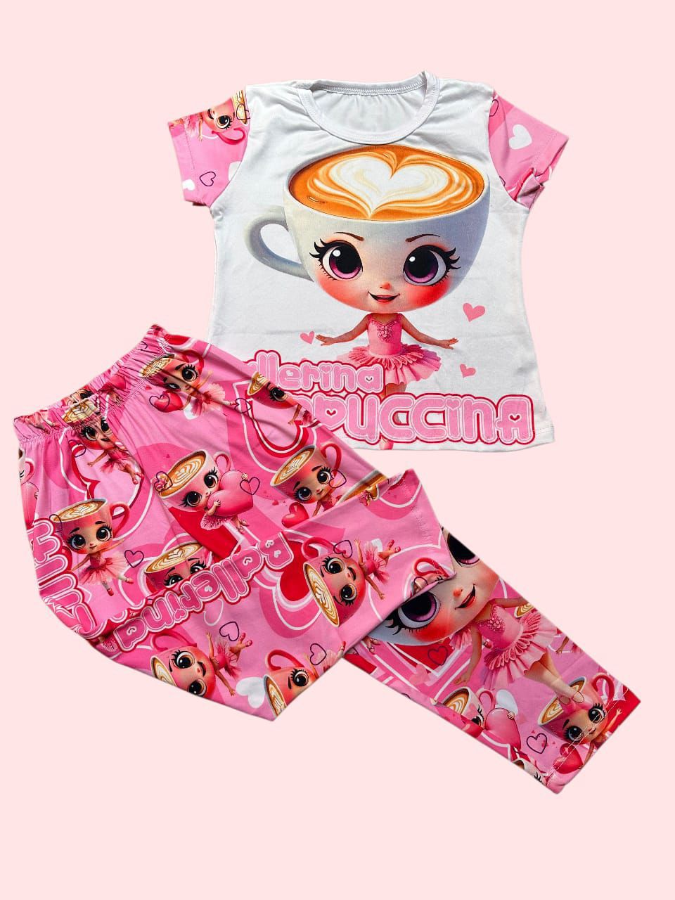 Pijama Ballerina Cappuccina Rosa