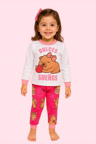 Pijama Capibara Dulces Sueños