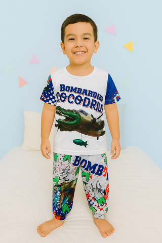 Pijama Bombardino Cocodrilo